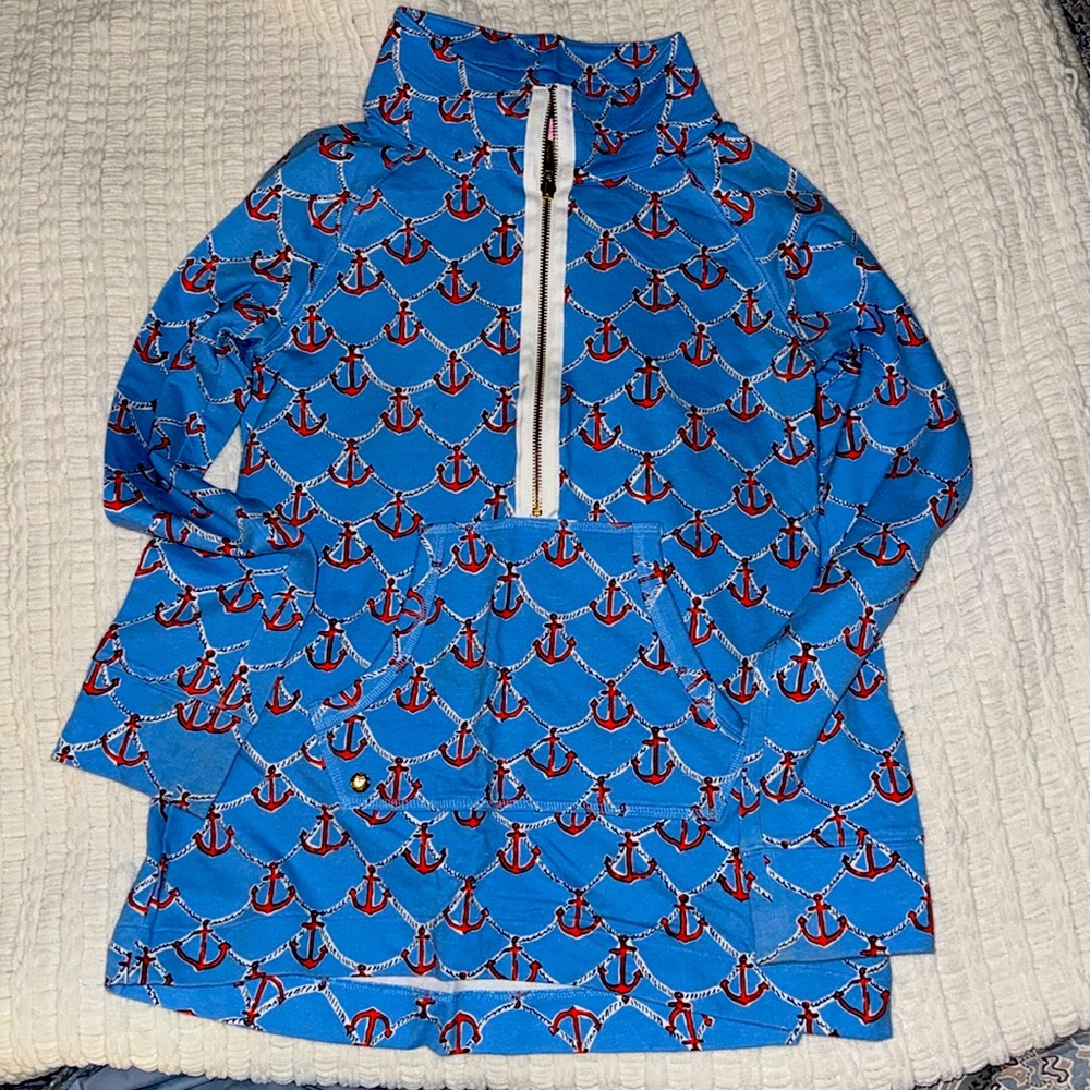 Lilly Pulitzer quarter sip pullover sweatshirt